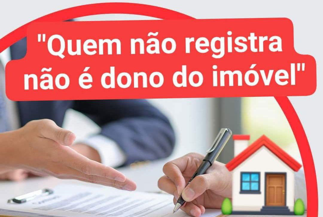 "Quem NÃO REGISTRA NÃO É DONO!"