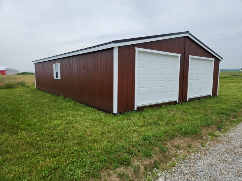 28x40 Double Wide Garage