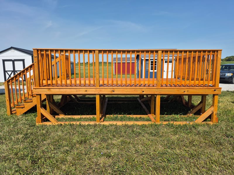 10x16 Elevated Deck