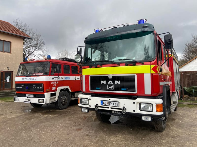 Új tűzoltóautó érkezett Lakitelekre – Ünnepélyes átadó május 1-jén