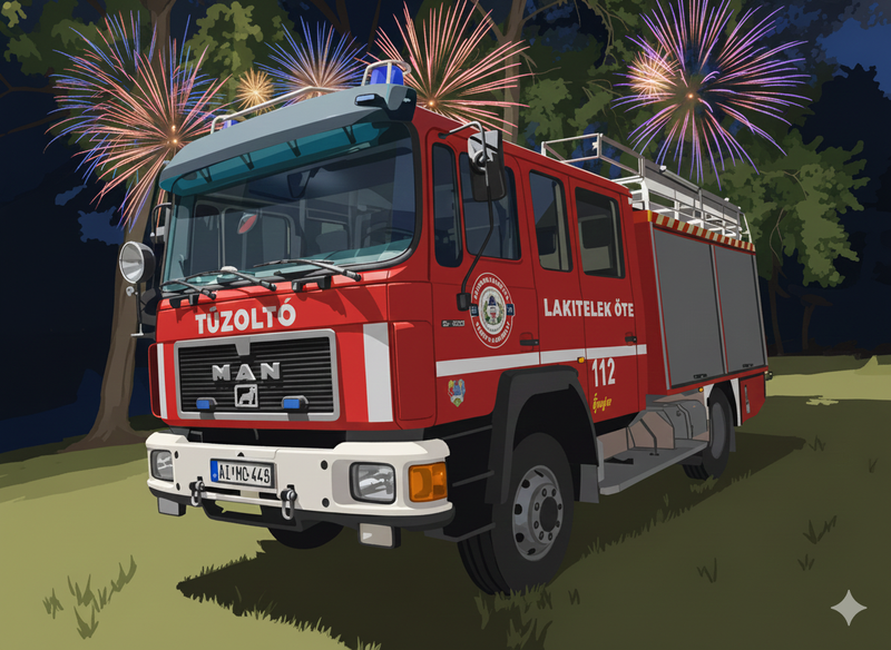 Biztonságosan búcsúzzunk az óévtől! Hogyan előzzük meg a szilveszteri tűzeseteket?