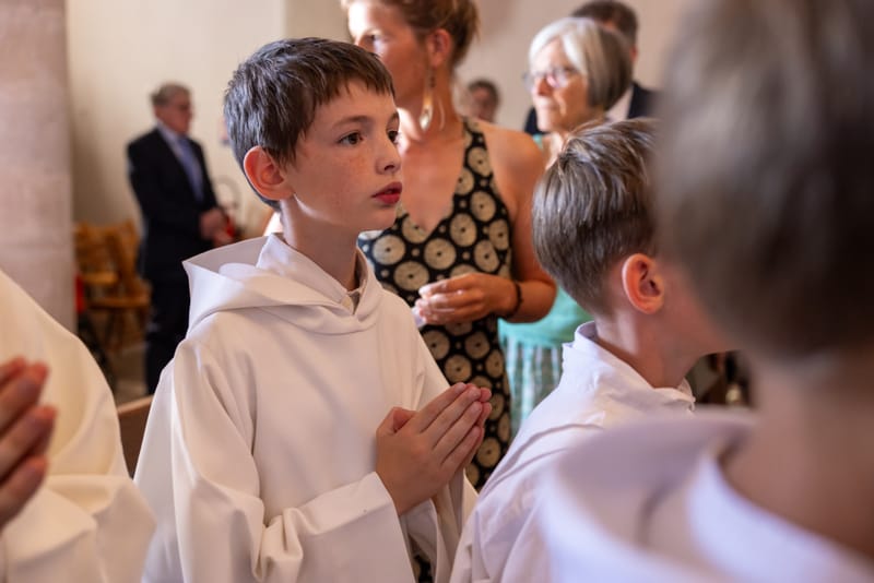 Les servants d'autel