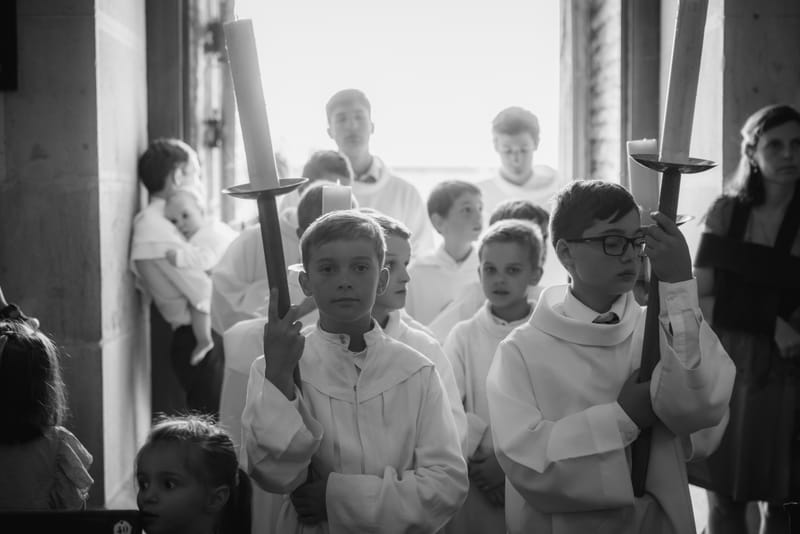 Les servants d'autel