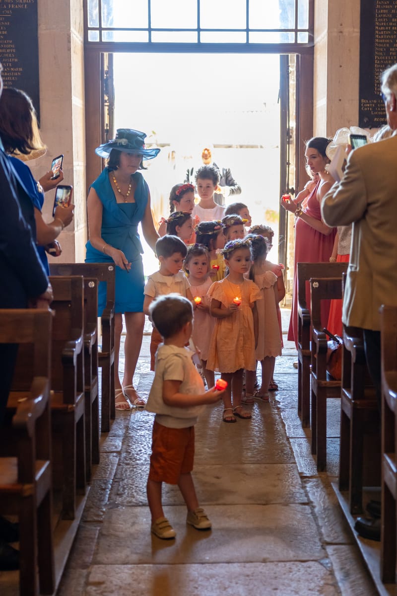 Les enfants d'honneur