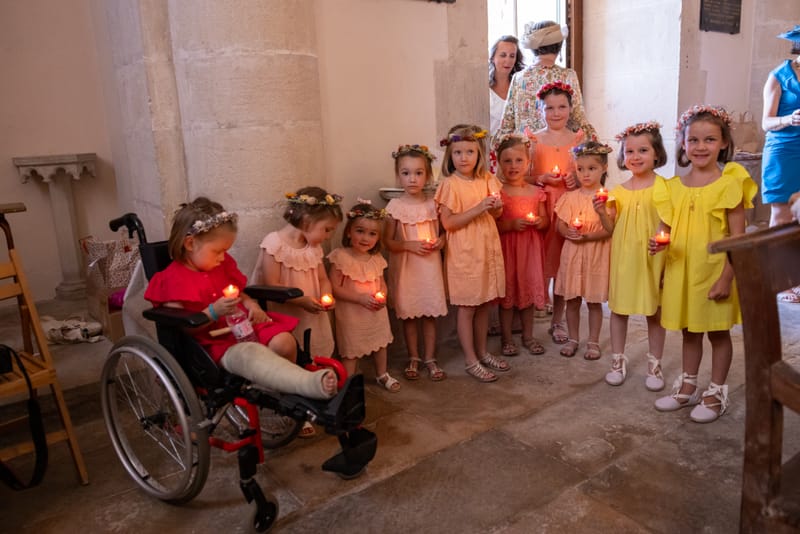 Les enfants d'honneur