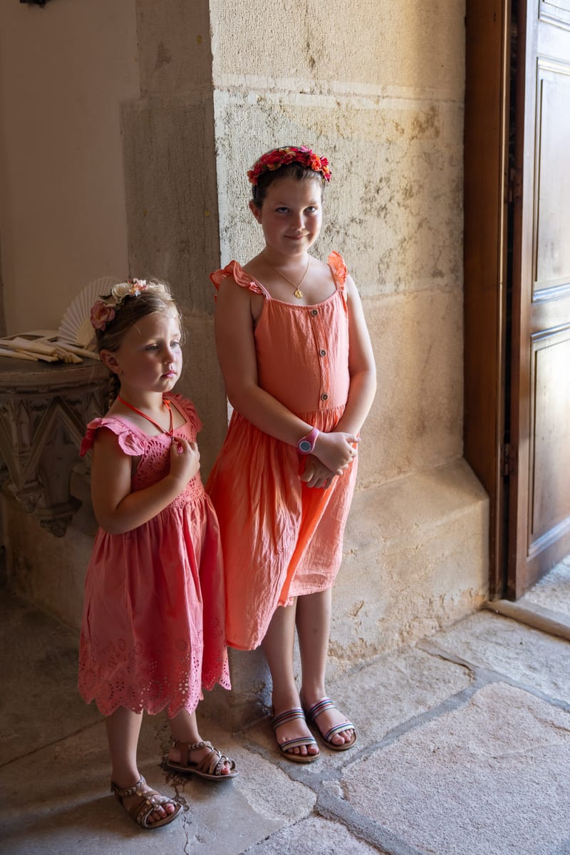 Les enfants d'honneur