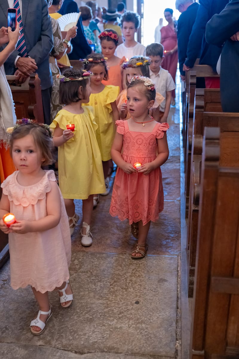 Les enfants d'honneur