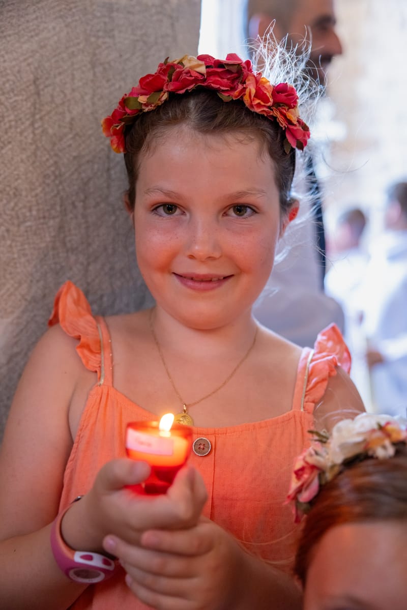 Les enfants d'honneur