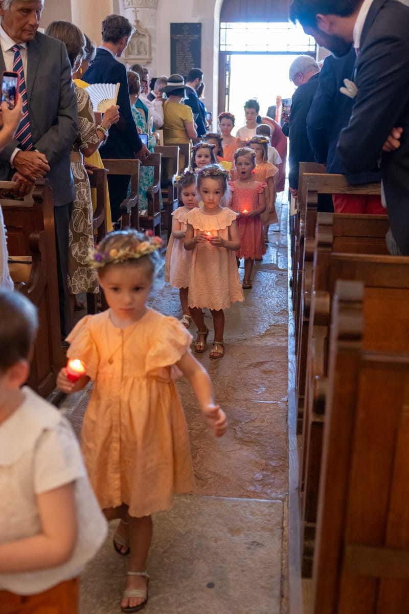 Les enfants d'honneur