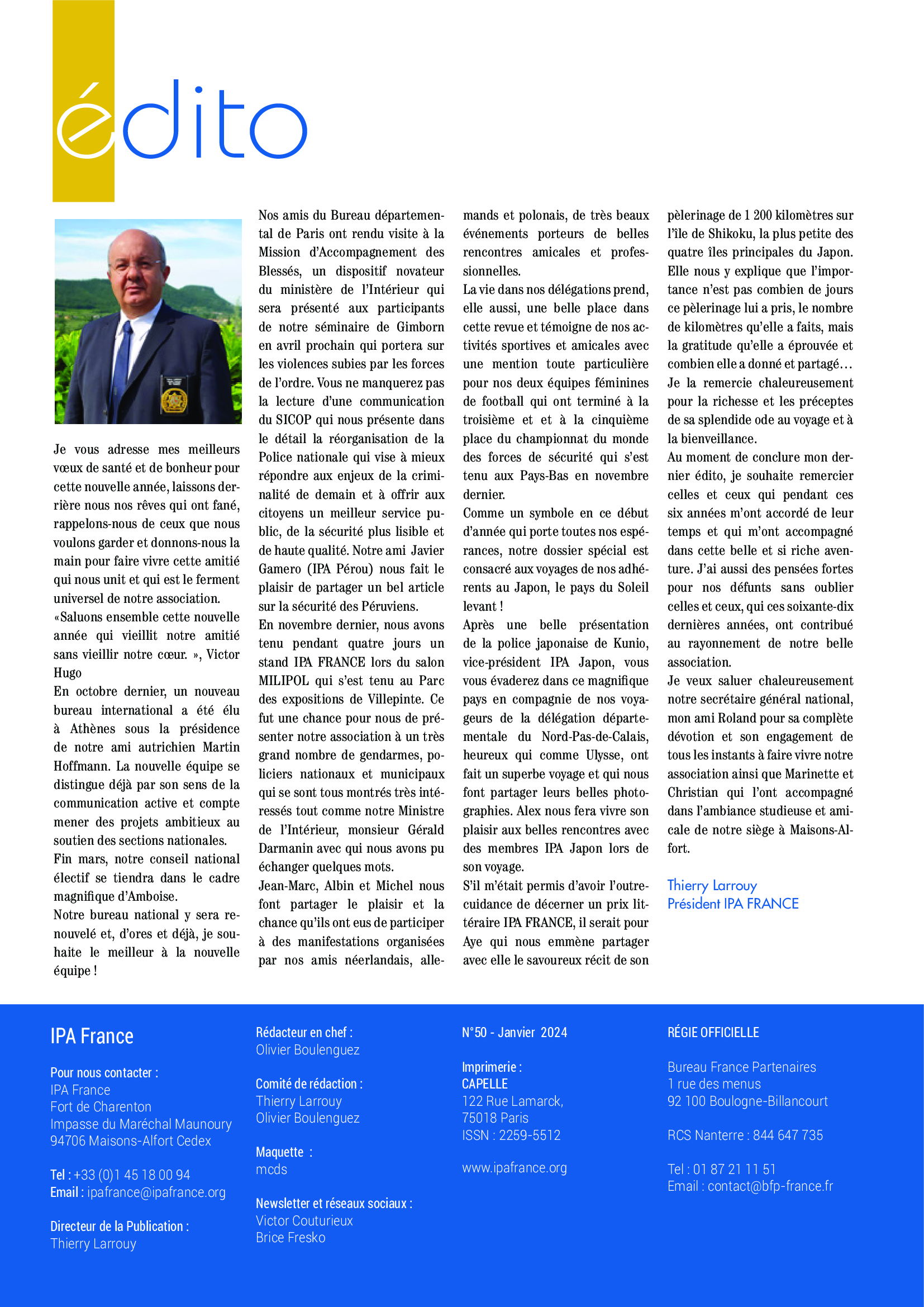 Magazine IPA FRANCE Numéro 50