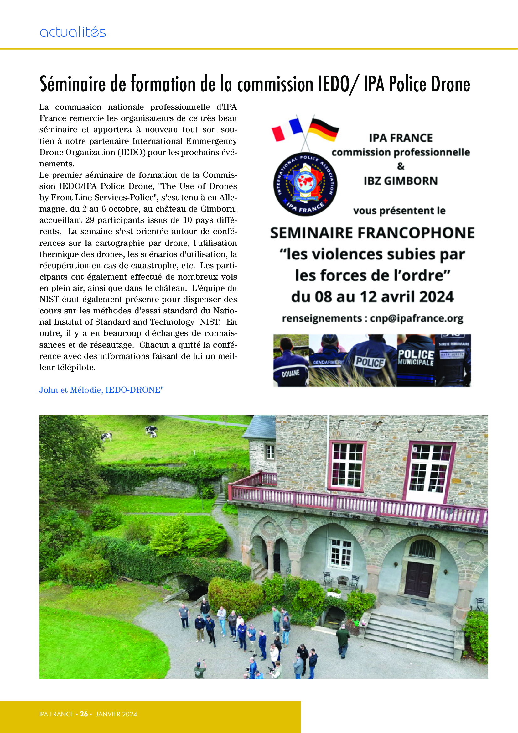 Magazine IPA FRANCE Numéro 50