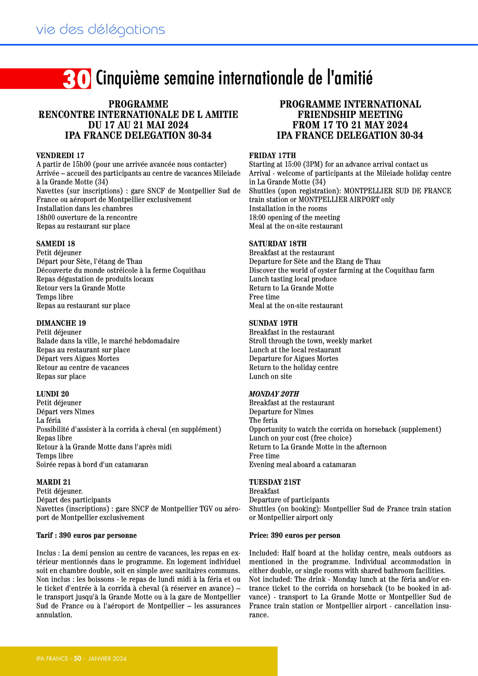 Magazine IPA FRANCE Numéro 50