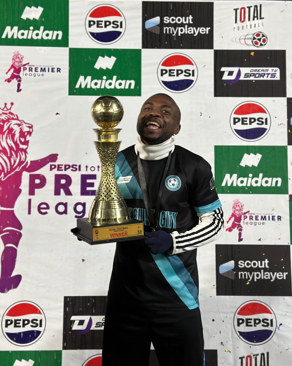 UOESD Talent, Nnu Ezinwanne Gibson, Emerges Overall Champion at Pepsi Total Premier League Season 5 Global Sports Competition in Pakistan