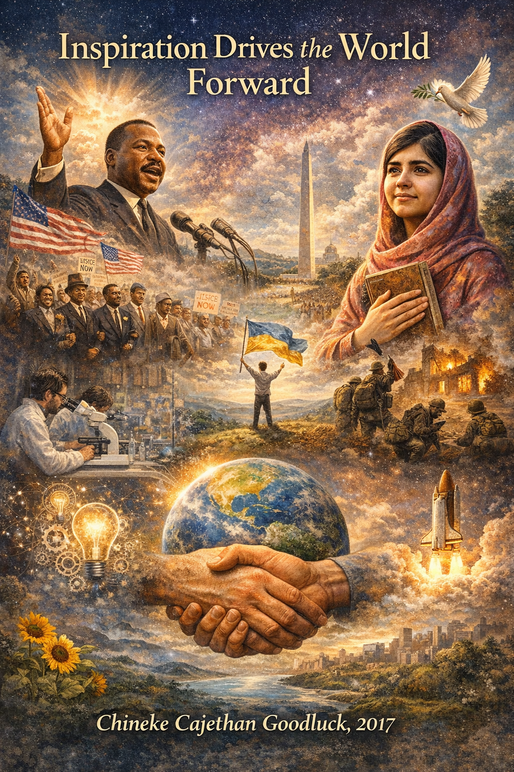 "Inspiration Drives the World Forward”