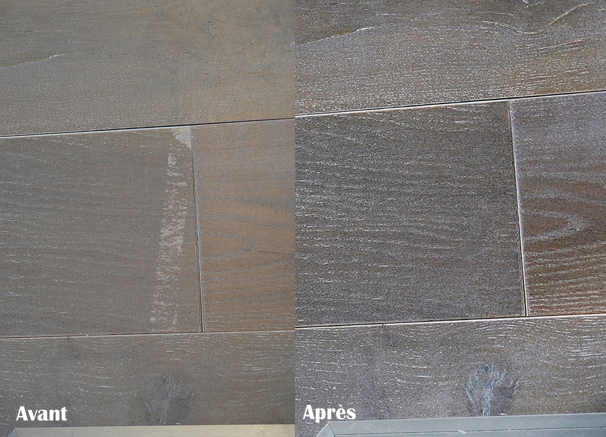 retouche faux-bois