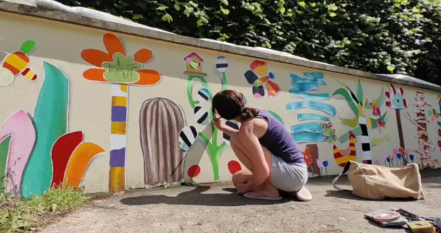 Fresque école Robert Dubois