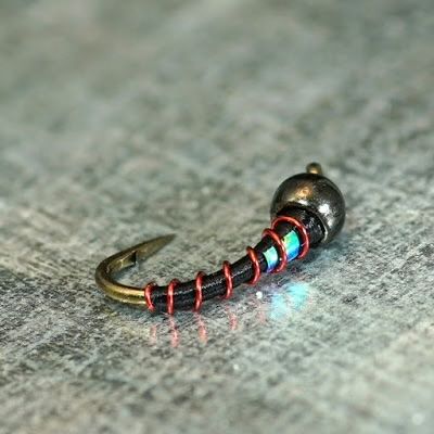 Fly of the Month: Black Mirage Zebra Midge
