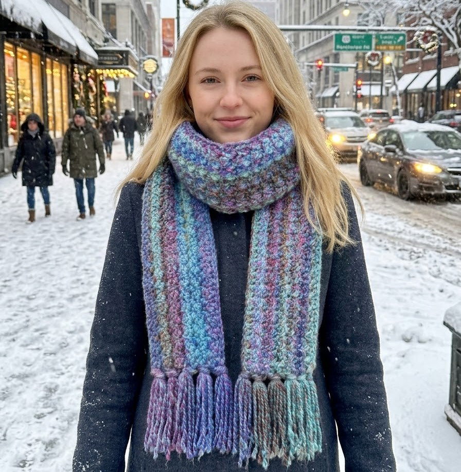 Berry Blast Scarf