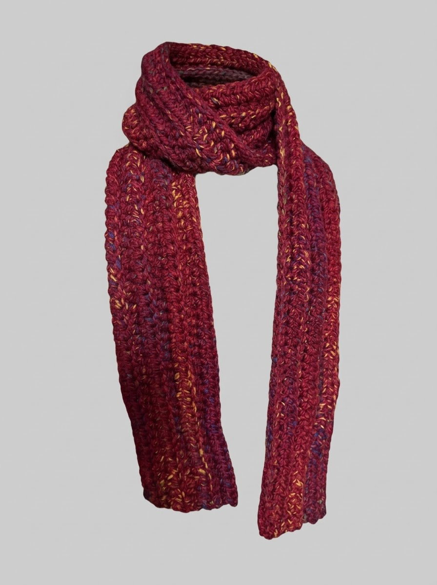 Snow Day Scarf - Red