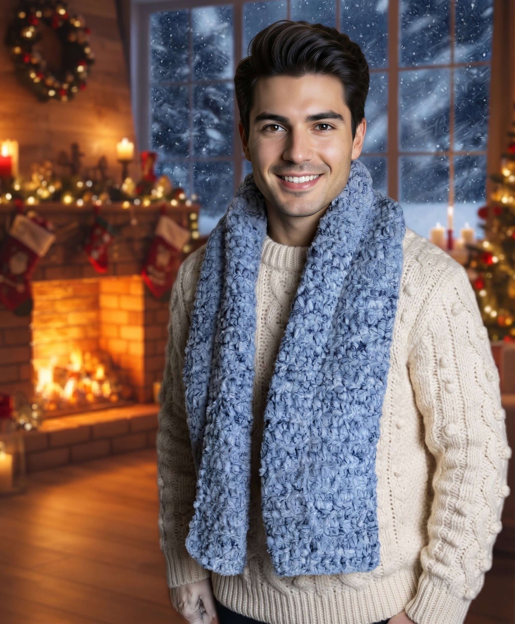 Hygge Scarf - Robin Egg Blue