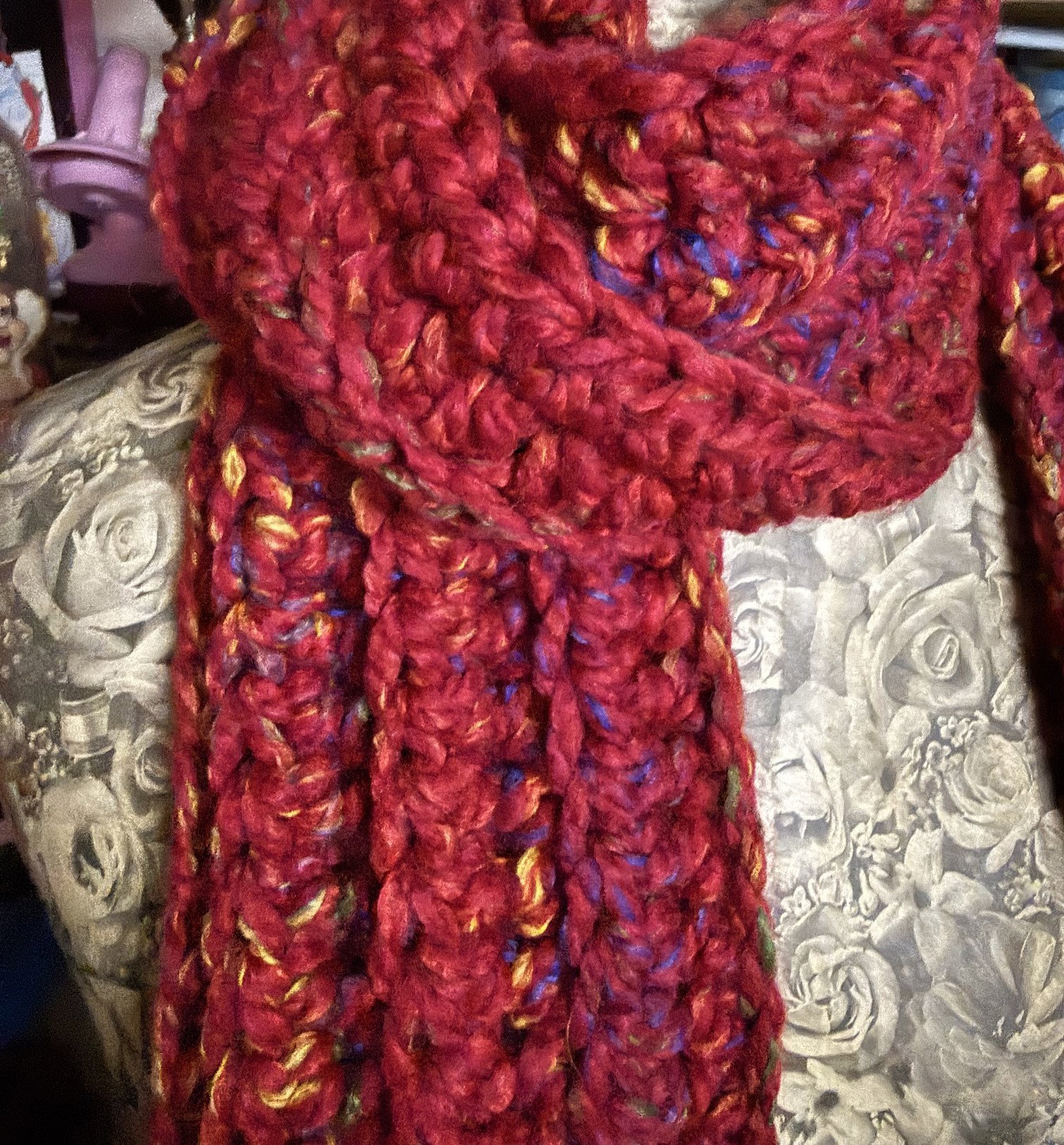 Snow Day Scarf - Campfire