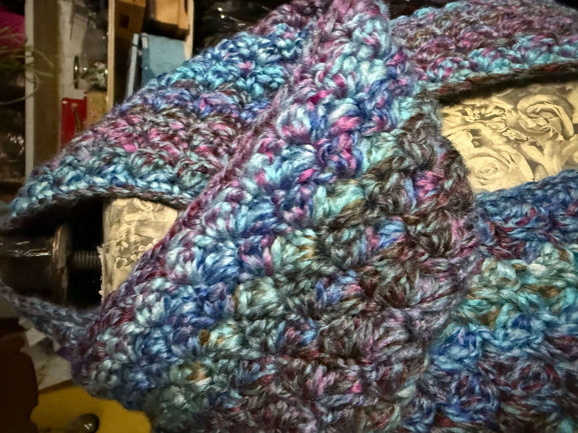 Pebbles Scarf - Blueberry Blast
