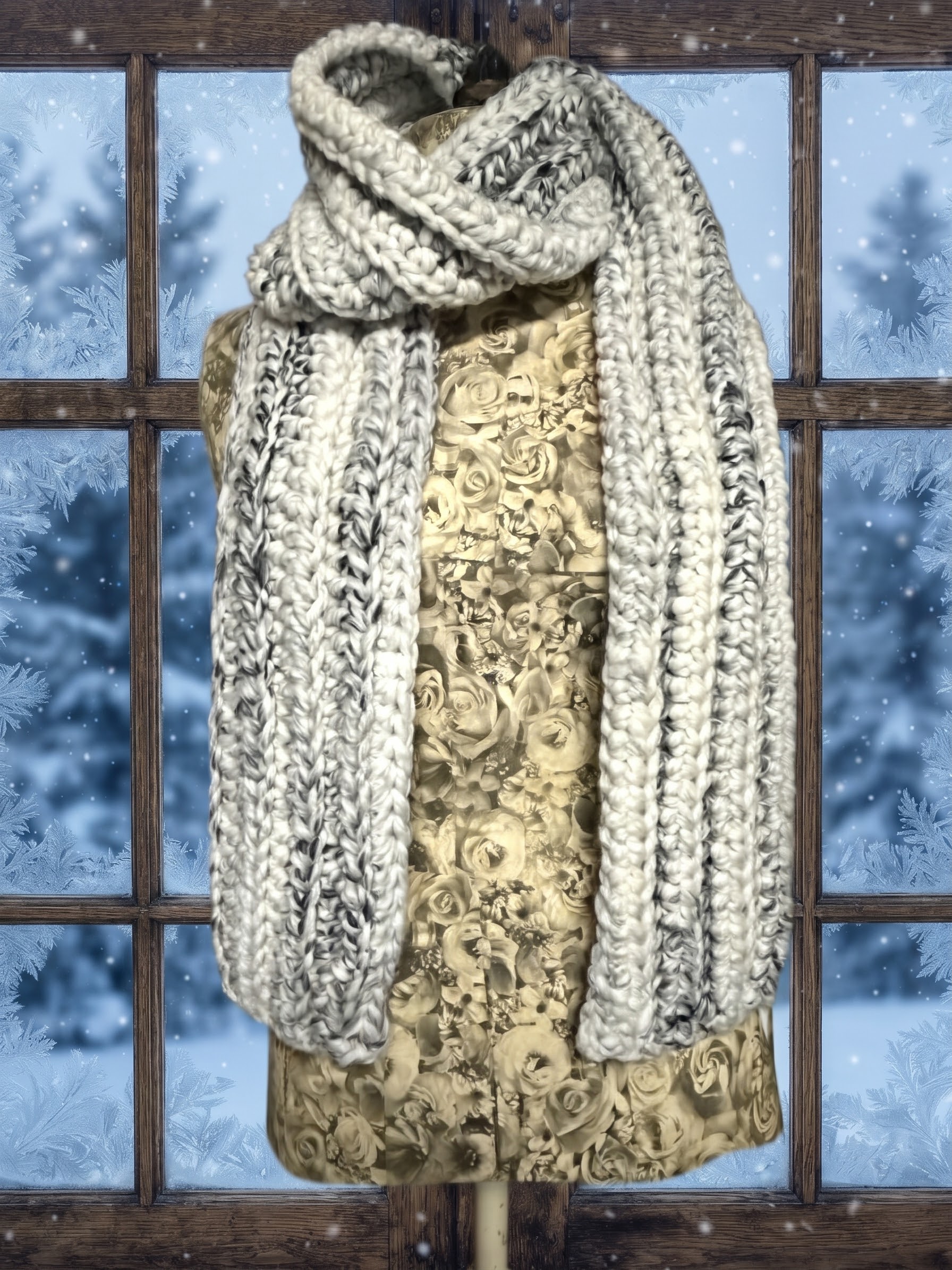 SNOW DAY SCARF - Marble (3 available)