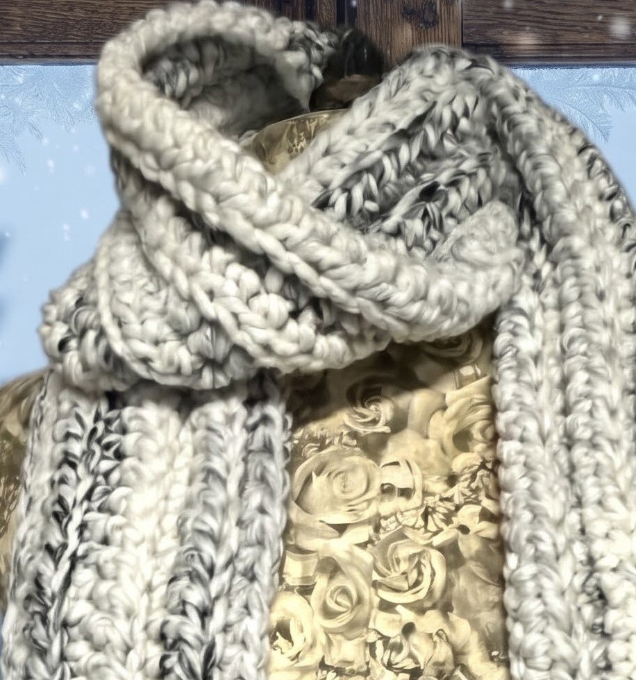 SNOW DAY SCARF - Marble (3 available)