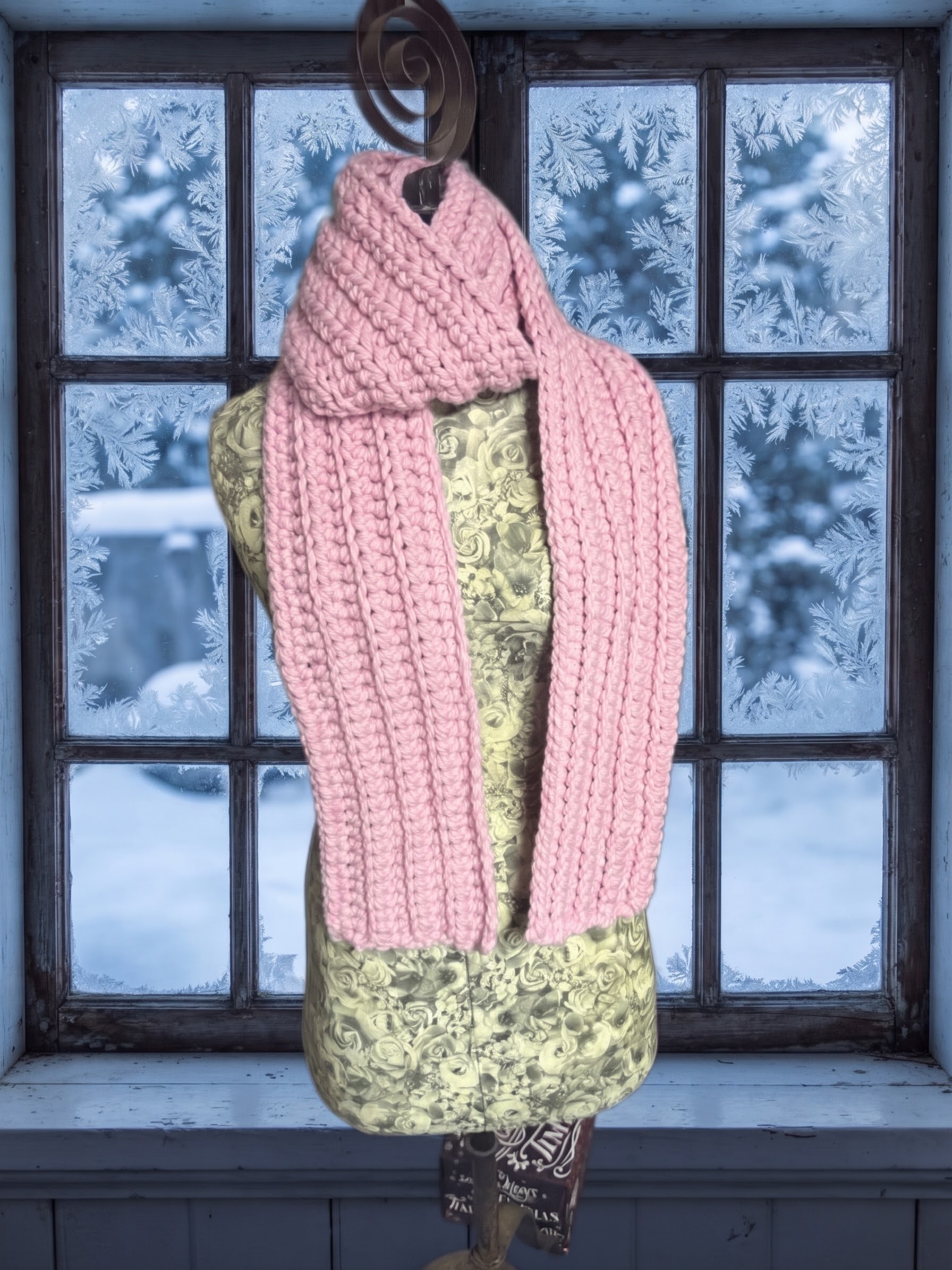 Snow Day Scarf - pink
