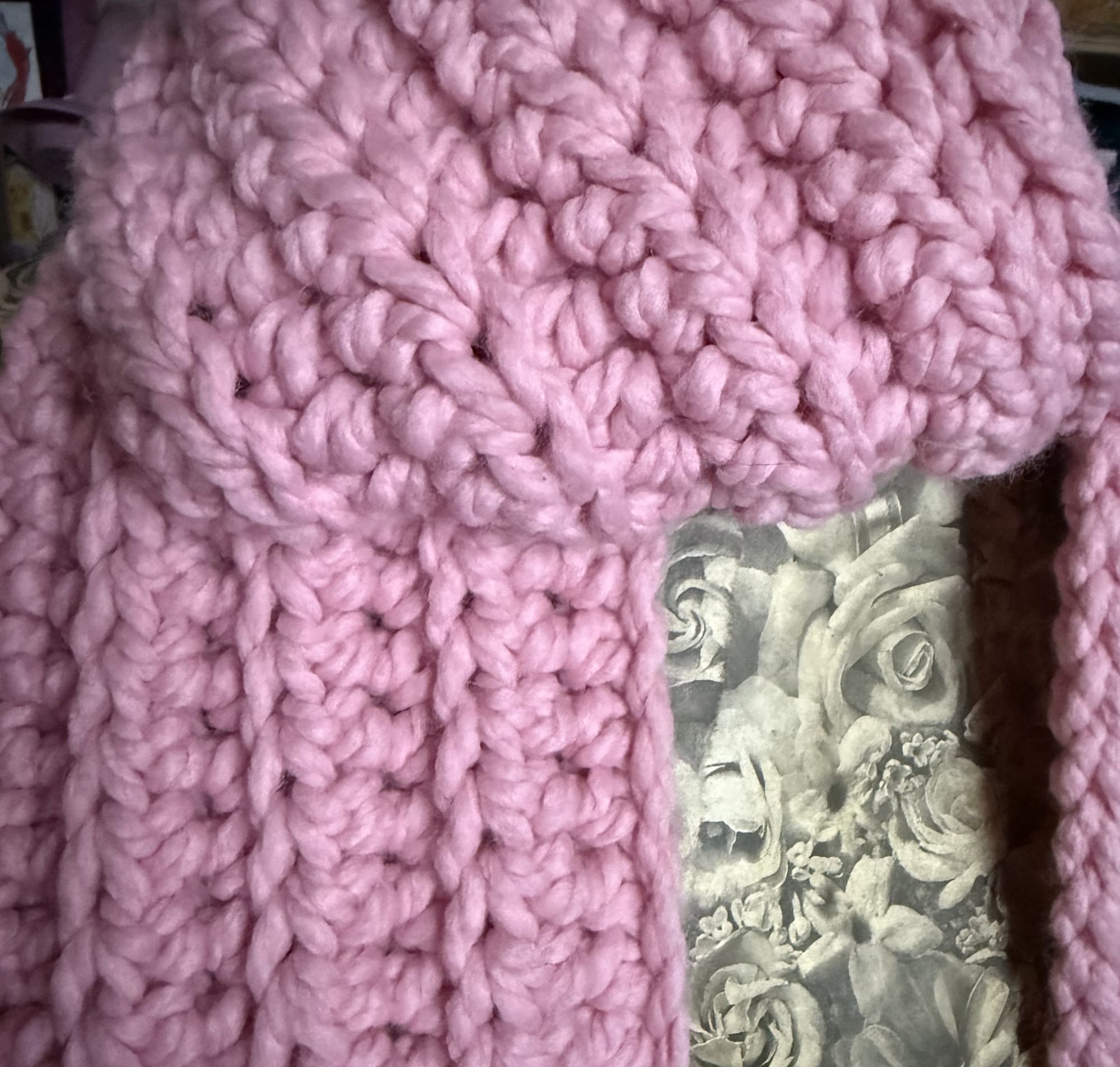 Snow Day Scarf - pink