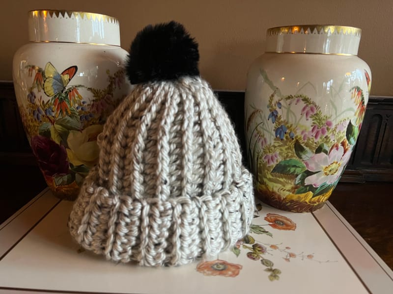 #24 Snow Day - Cream Tweed