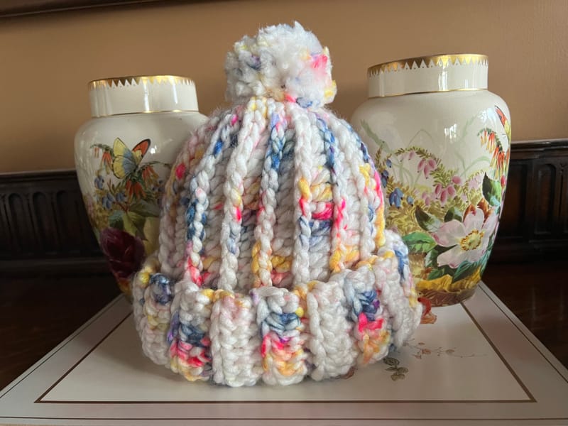 #16 Snow Day - White Confetti (Click on image to enlarge)