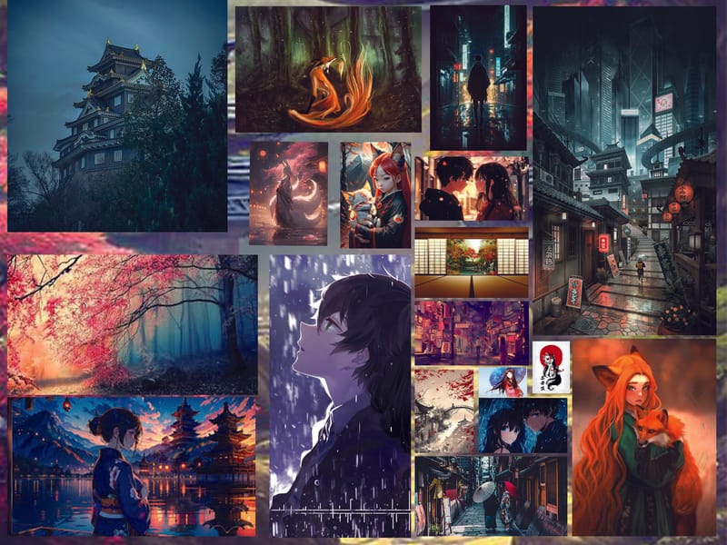 Storyboard, Modboard, Siluetts and Assets