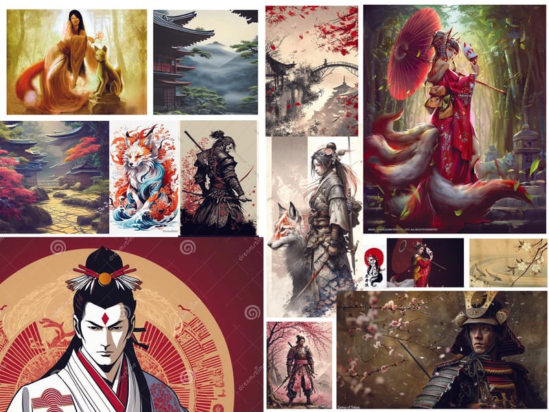 Storyboard, Modboard, Siluetts and Assets