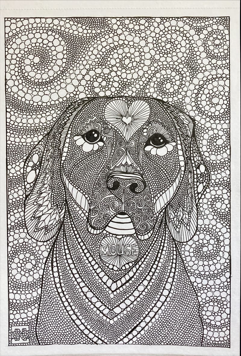 Tus és ceruza rajzok