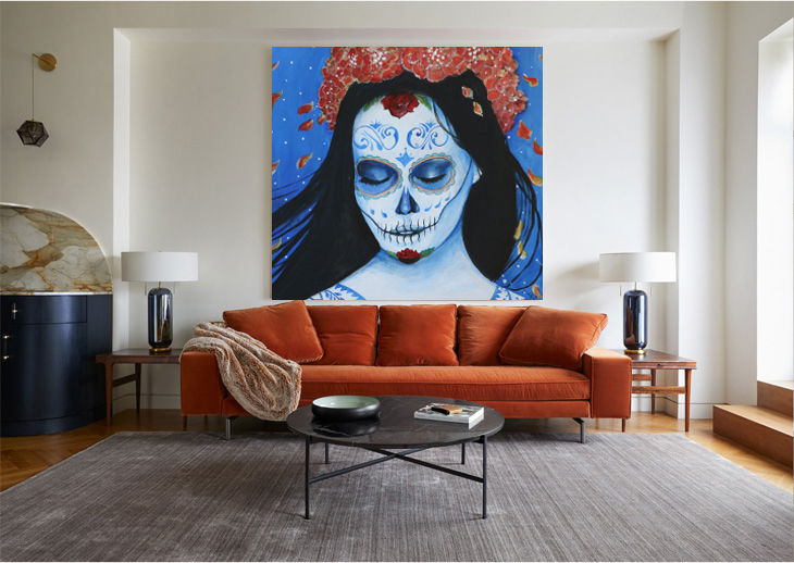 Akrill és vászon festmények