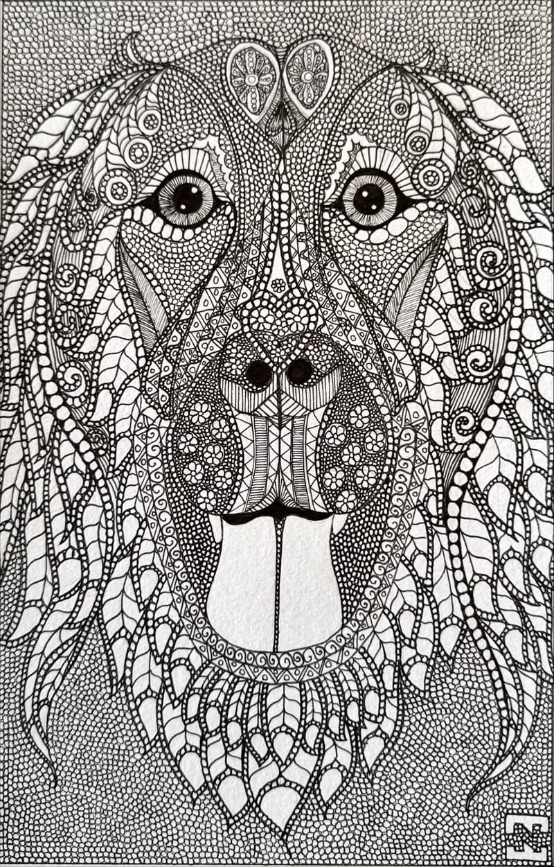 Tus és ceruza rajzok