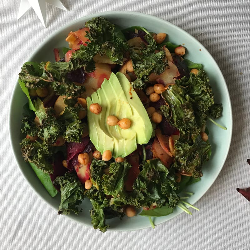 Baked Kale Bowl