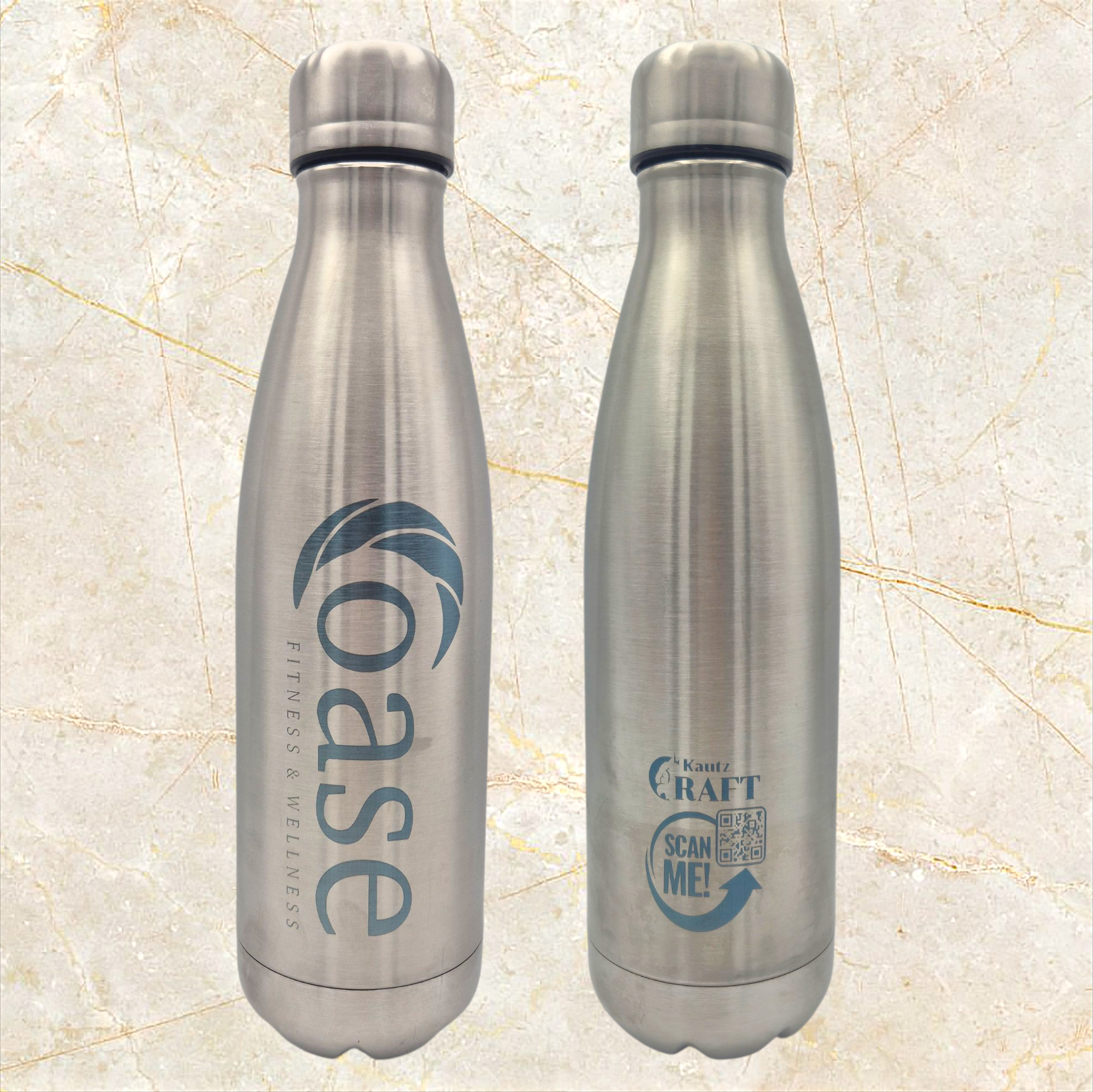 Edelstahl Trinkflasche