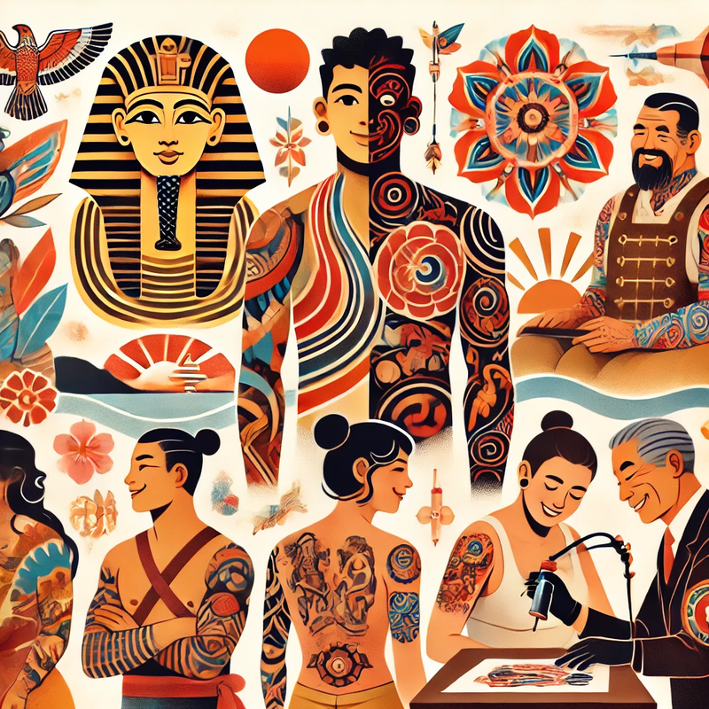 היסטורית עולם הקעקועים