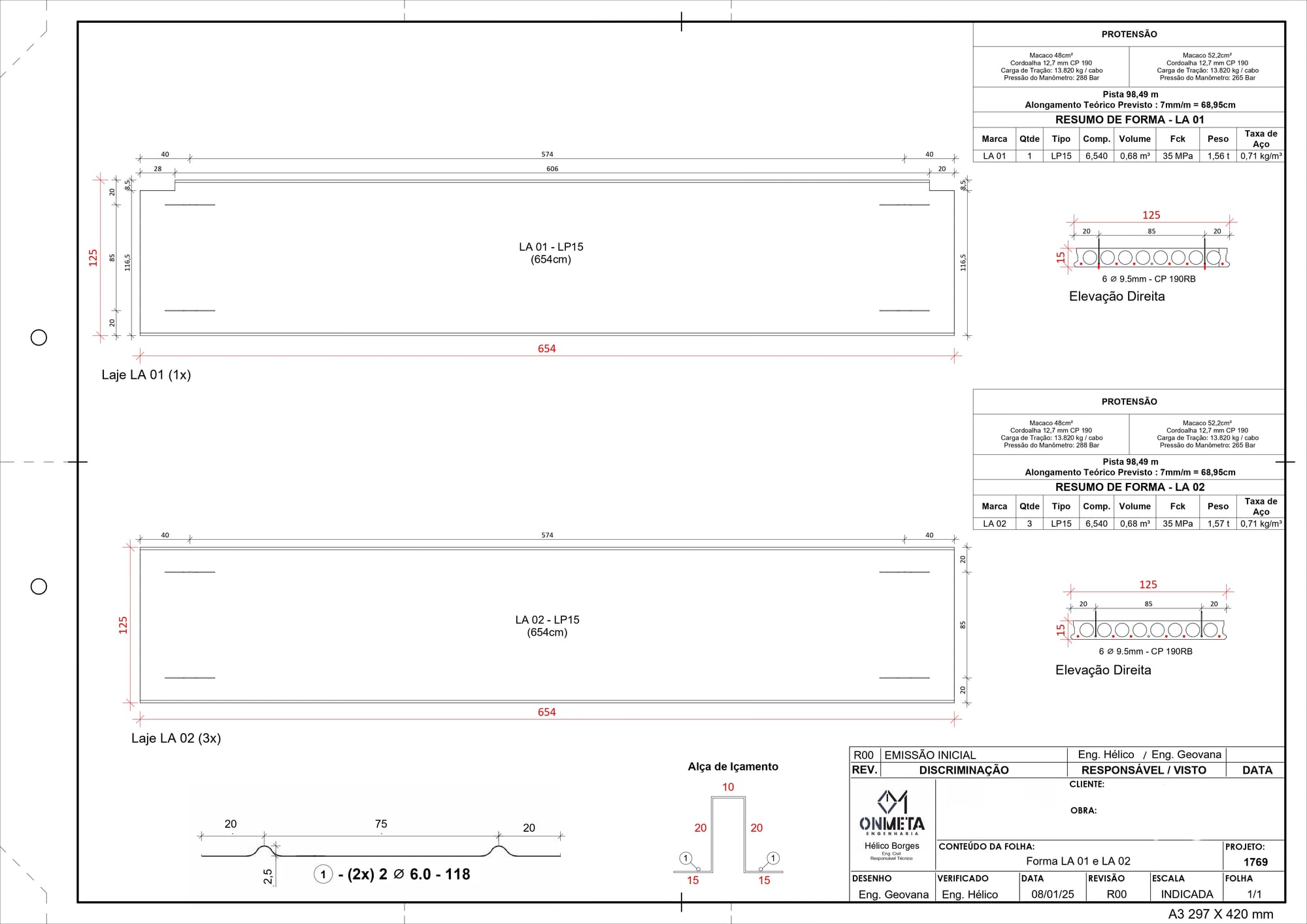 Detalhamento da Obra