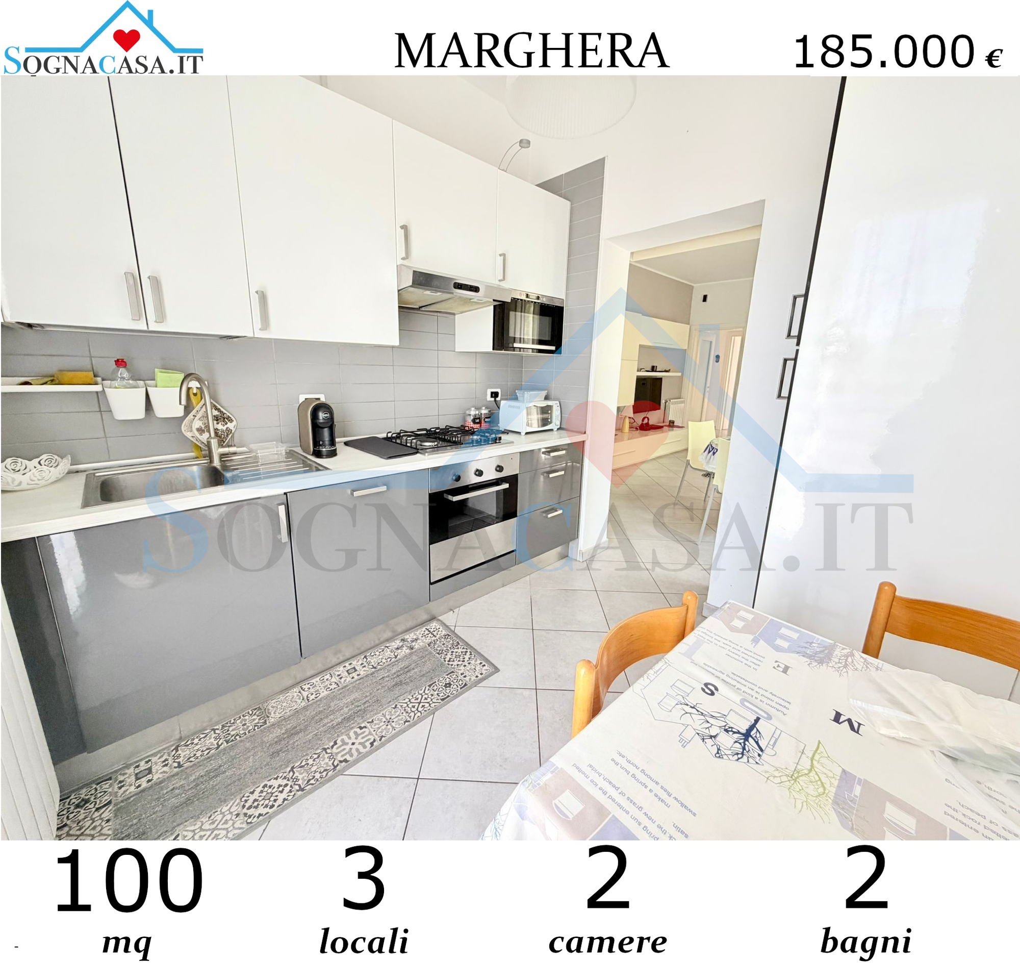 Trilocale a Marghera