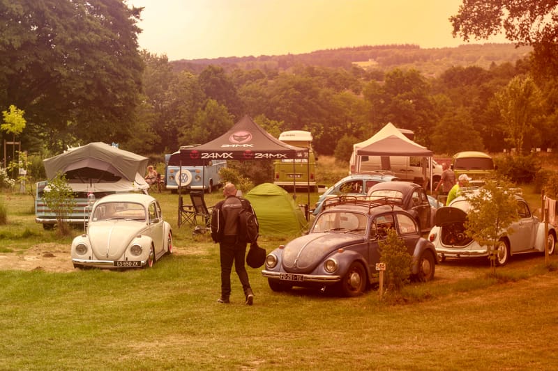 Rassemblement VW camps