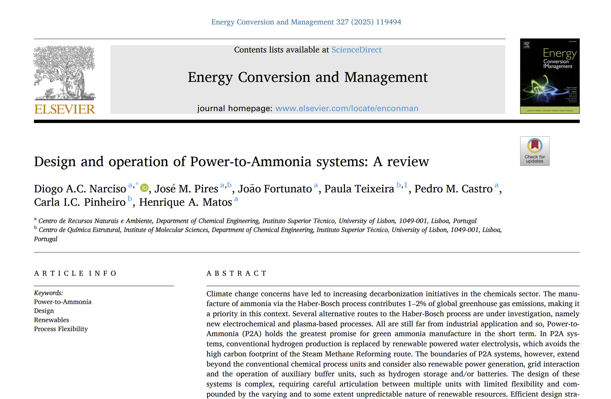 New publication from Energy Conversion and Management