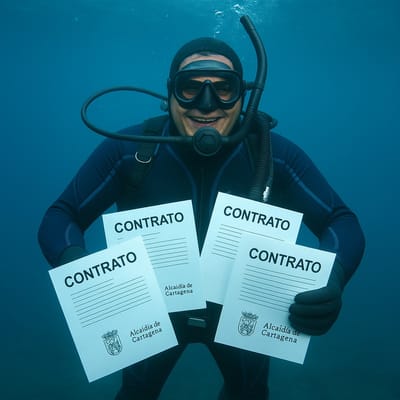¡Basta ya del buceo politiquero! El caso de Daniel Aguirre: el edil que convirtió su cargo en una cacería de contratos