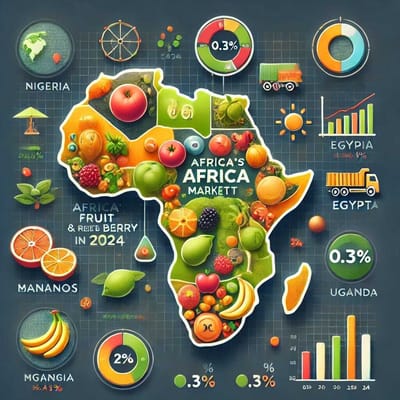 Africa’s Fruits and Berries Market to See Modest Growth with 0.3% CAGR