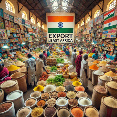 "East Africa: A Growing Gateway for Indian Exports with Untapped Potential"