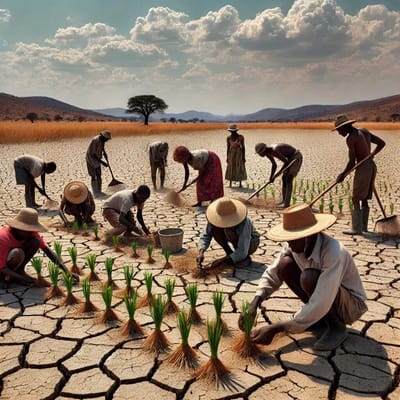 In Drought-Stricken Zimbabwe, Small-Scale Farmers Return to Traditional Crops to Combat Food Insecurity