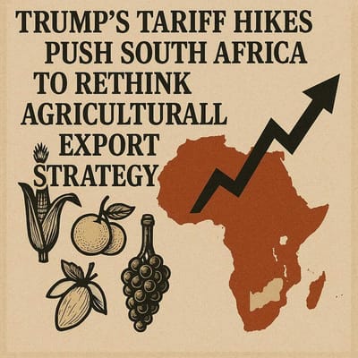 Trump’s Tariff Hikes Push South Africa to Rethink Agricultural Export Strategy