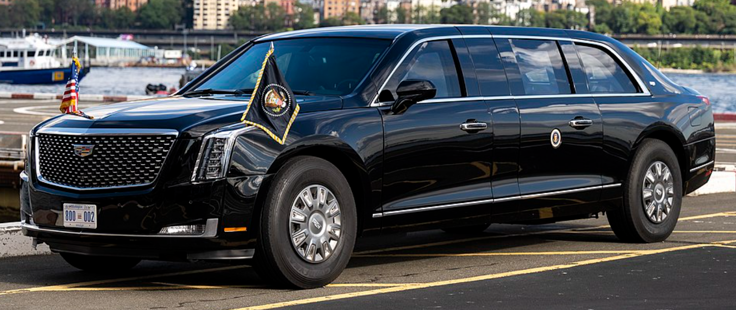 The President's Car; The Car That Thinks it's a Tank!